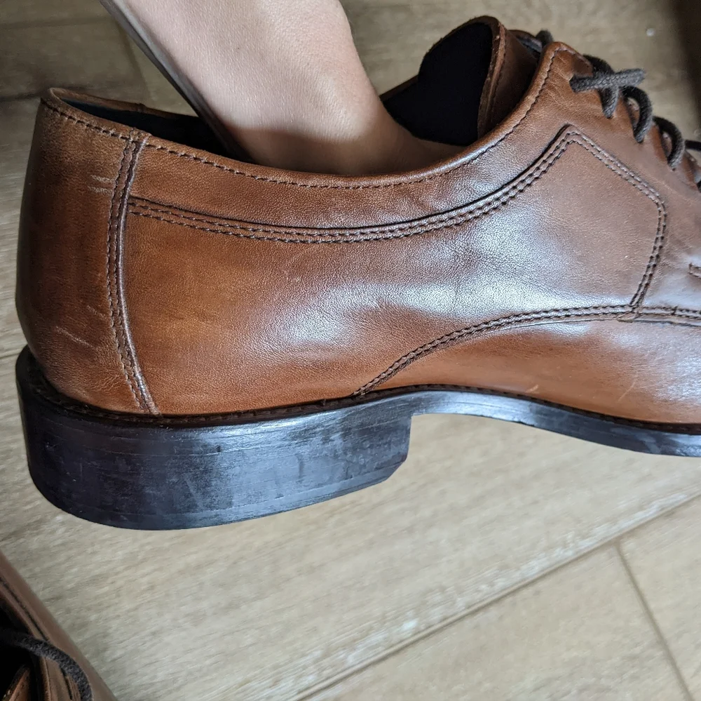 J Murphy by Johnstone & Murphy Cap Toe Men's Dress Shoes size 10W - Picture 10 of 12
